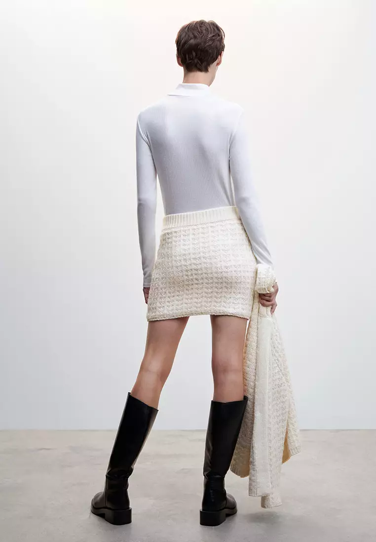 Buy Mango Knitted Mini Skirt 2025 Online ZALORA Philippines