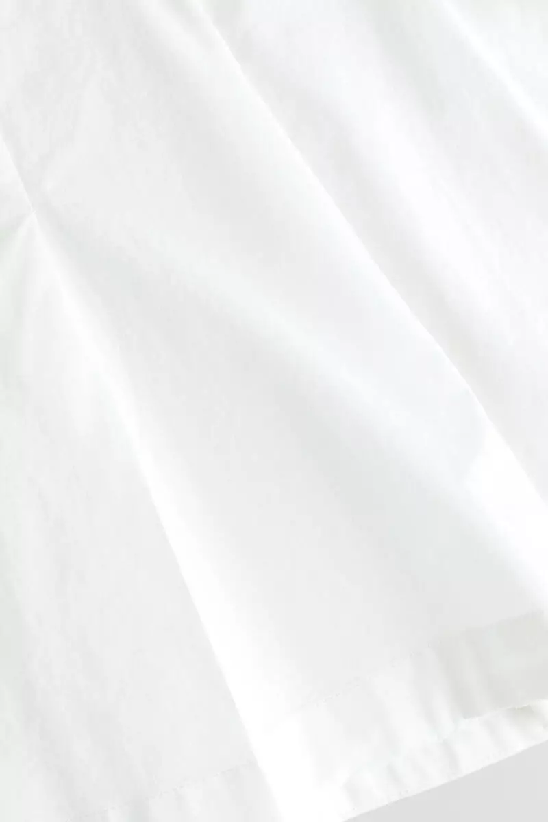 A-line cotton blouse