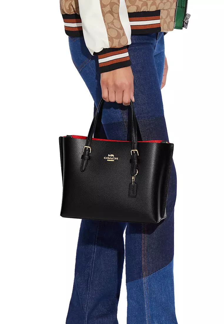 Coach black and red bag top