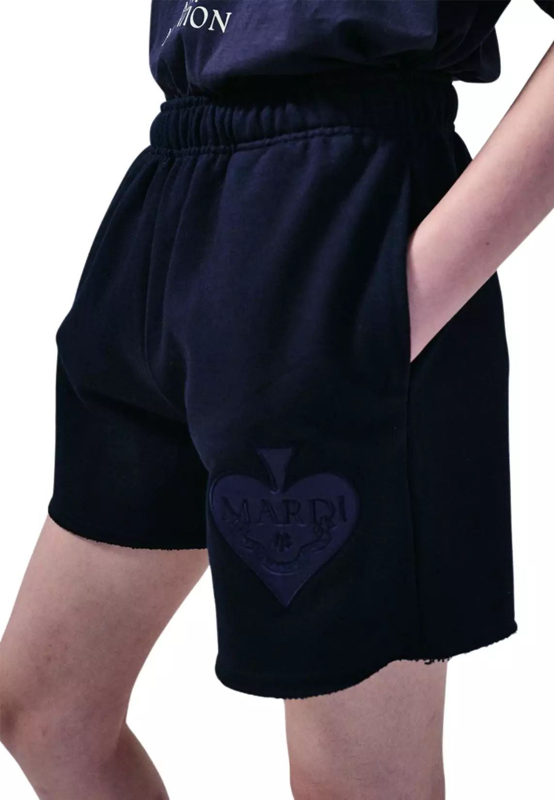 ●Mardi Mercredi●SWEAT SHORTS SATIN SPADE_OATMEAL MARDI SWEAT SHORTS SATIN SPADE_OATMEAL – SeoulSeoul