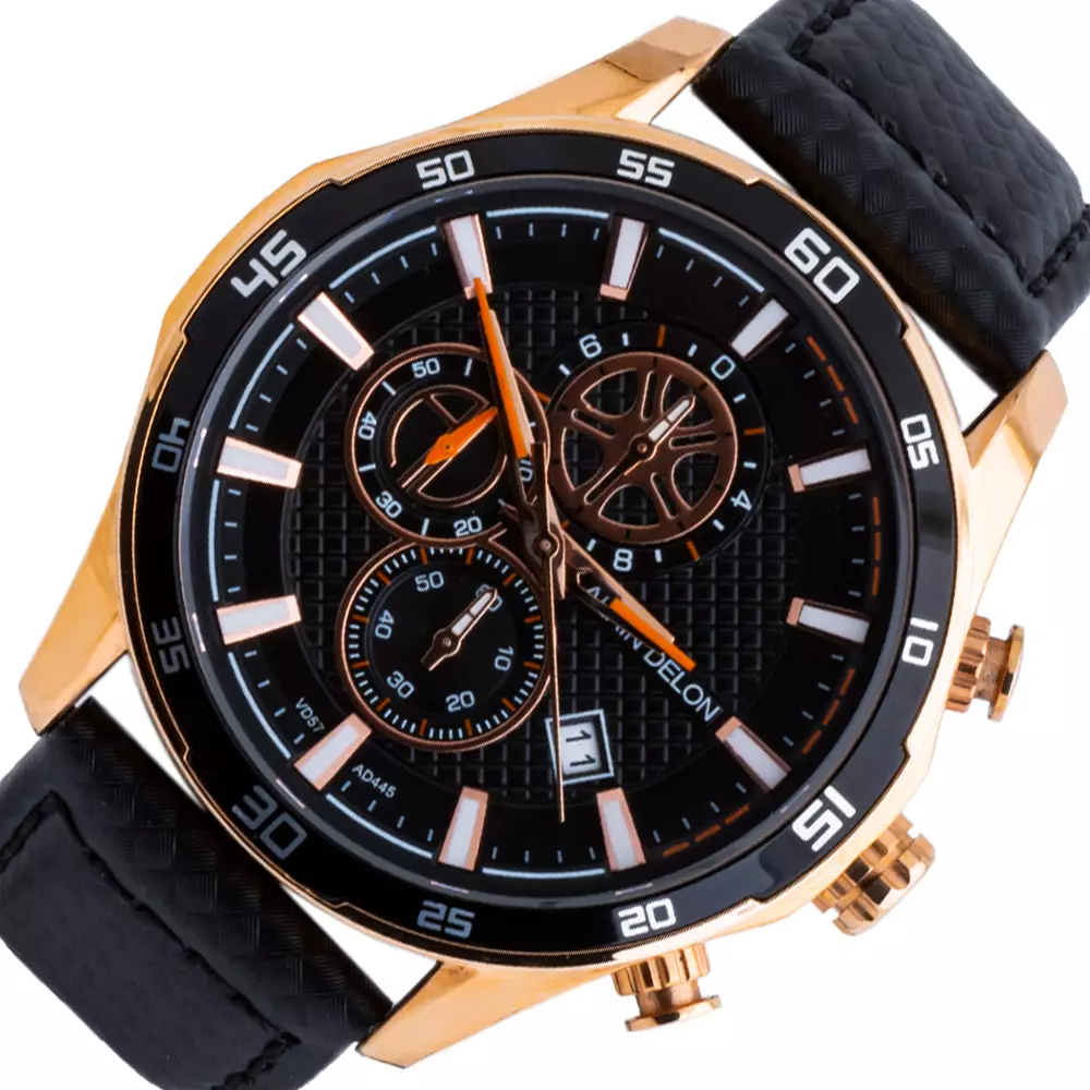 Jam Tangan Alain Delon Jam Tangan Pria AD445-1532C Original