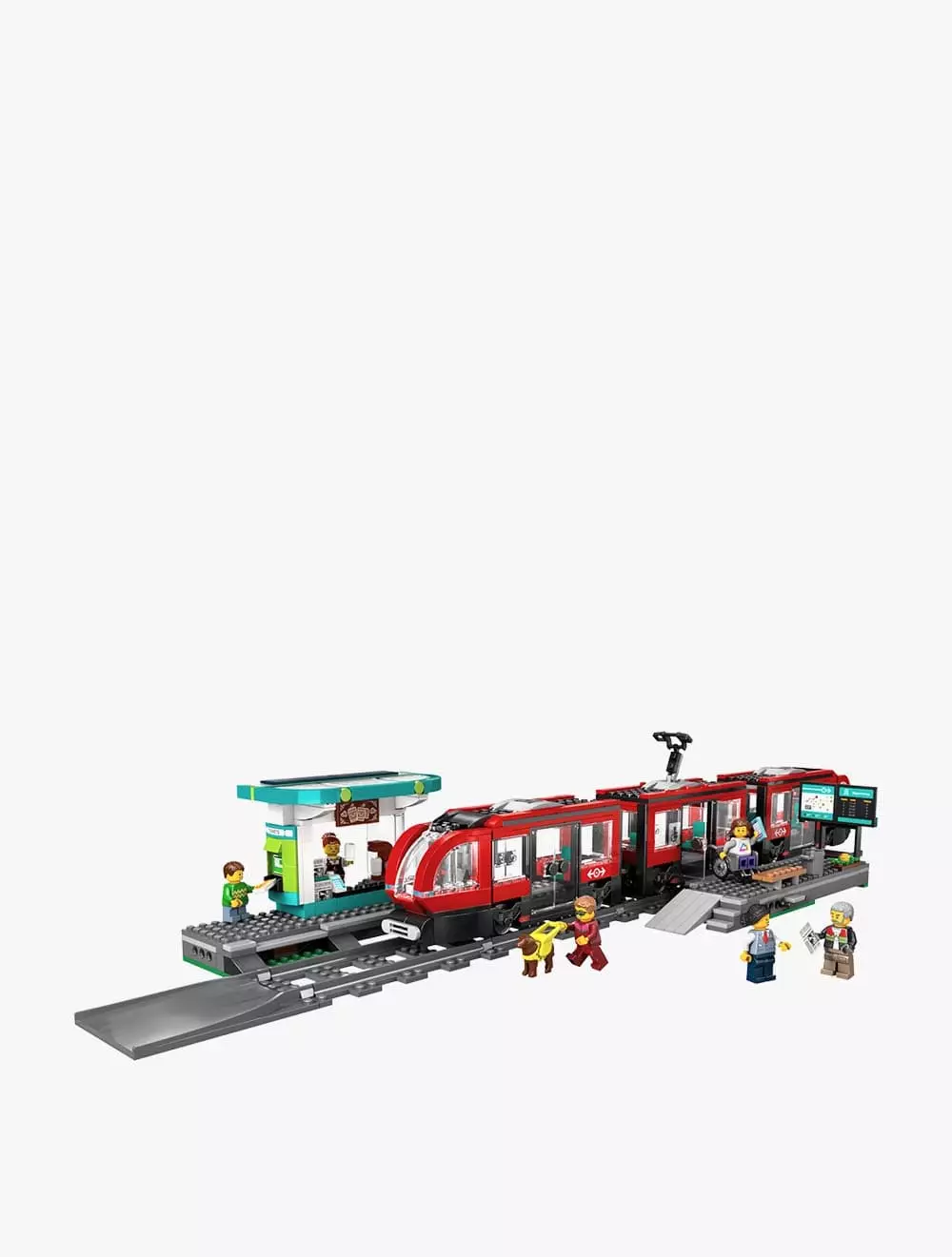 LEGO® Downtown Streetcar and Station - 60423