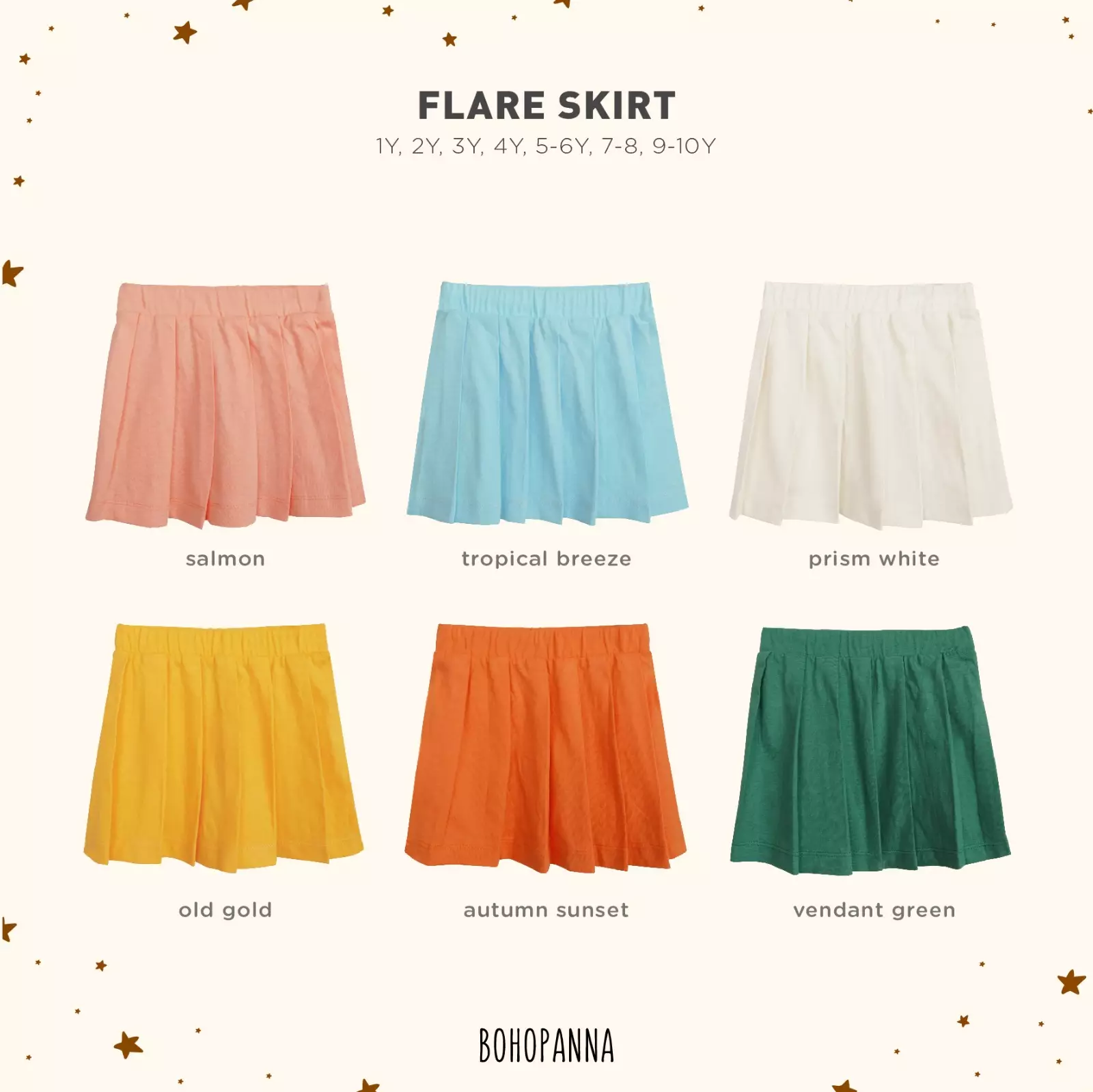 BOHOPANNA - FLARE SKIRT - Rok Anak