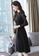 Halo black A/W Slim Lace Sleeves Dress 04B90AA225B749GS_6