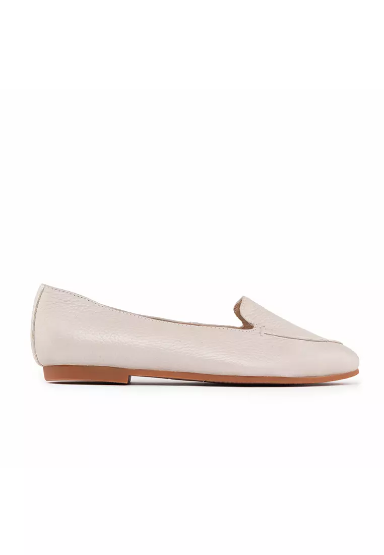 Discount on Bibo  shoes - SKU: Cielo Leather Loafers Flats