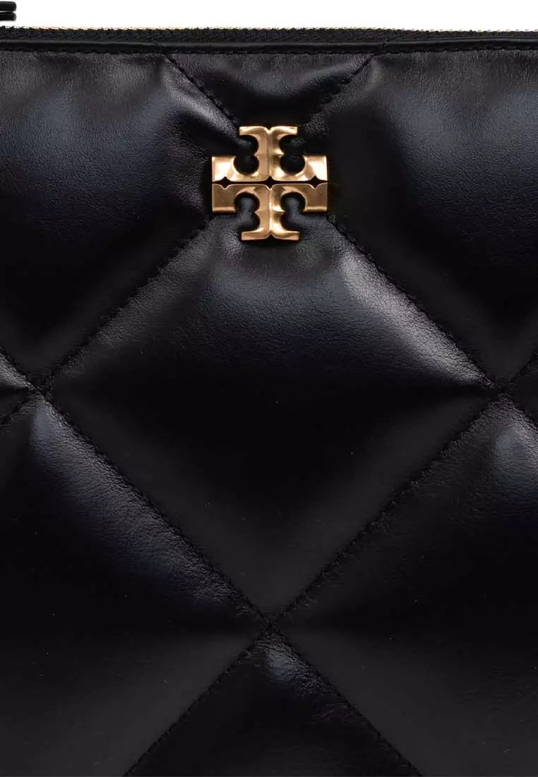 Kira Diamond Quilt Pouch Black 162144