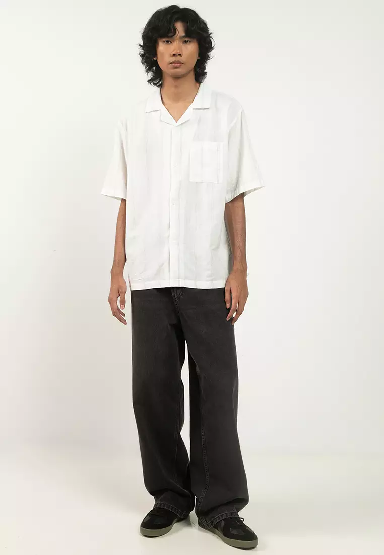 Textured Short Sleeve Shirt