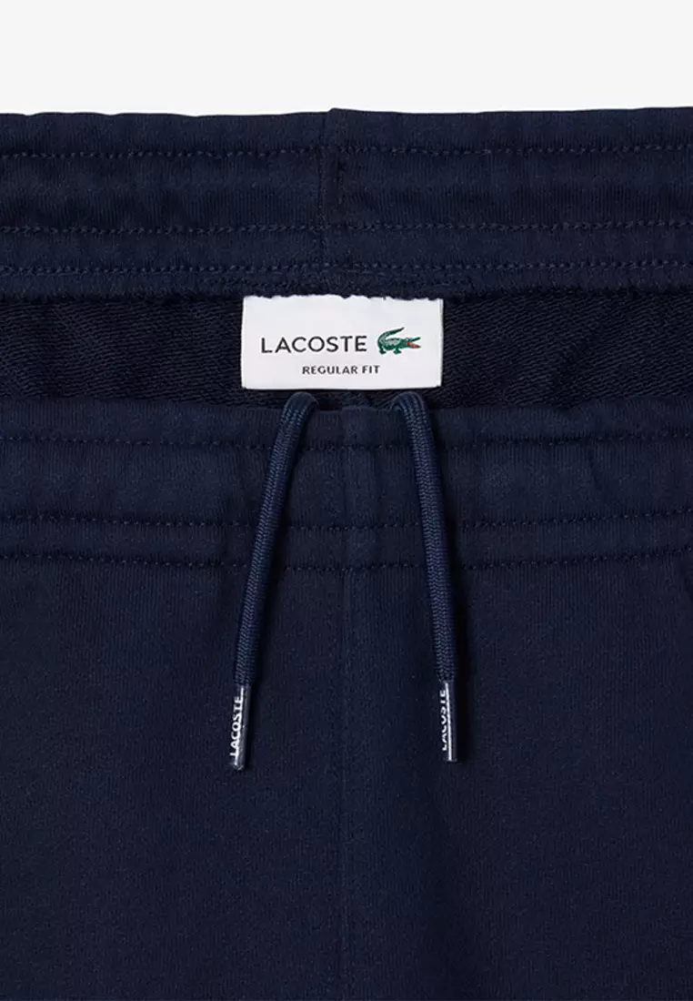 Colour-Block Fleece Shorts