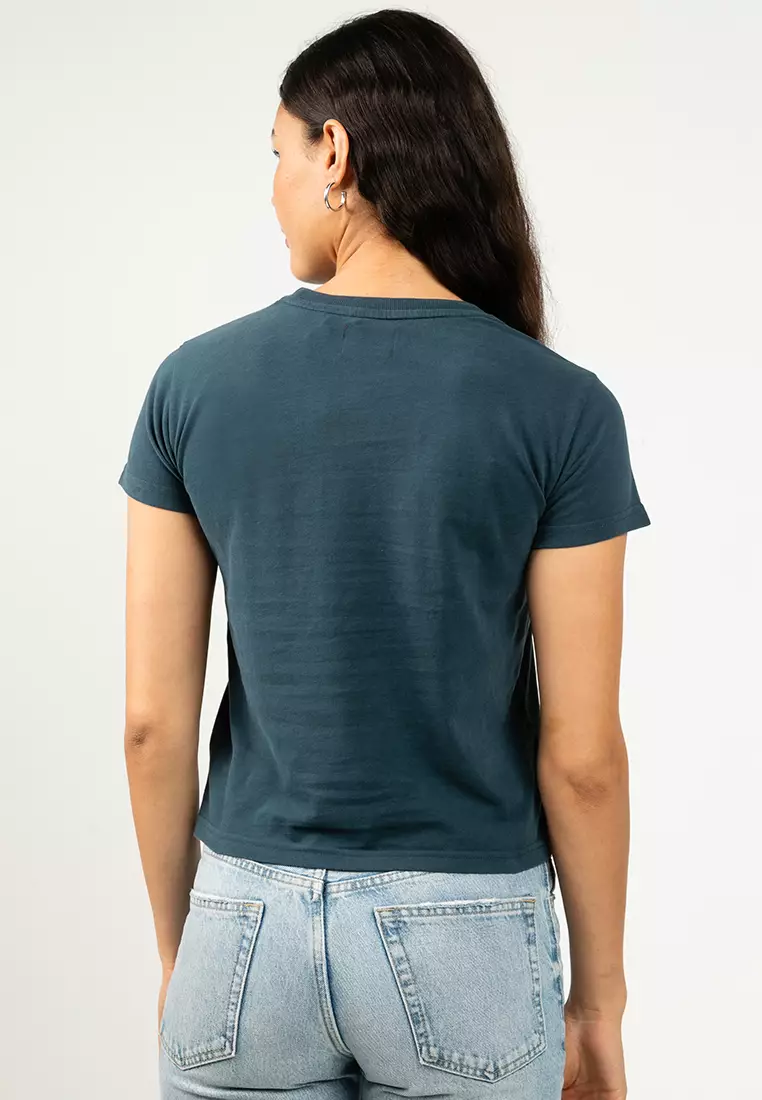 Tattoo Rhinestone Fitted Tee