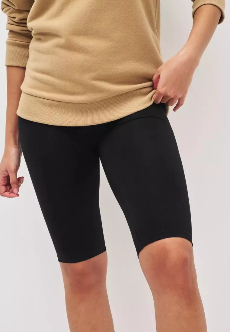 Asos black cycling shorts shop