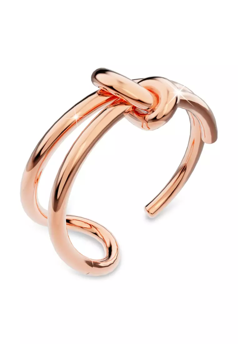 Gold knot bracelet celine shop
