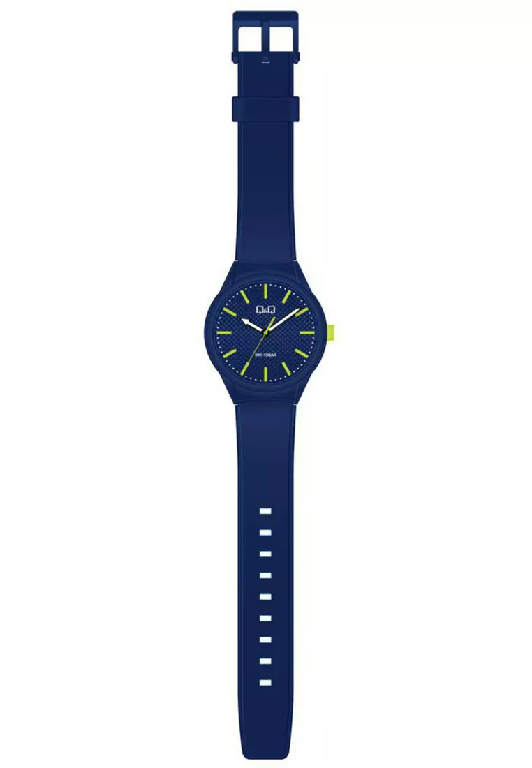 Watch by Citizen VR28J029Y Women Analog Watch with Blue Rubber Strap