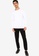 ck Calvin Klein white Pima Cotton Crew T-shirt 8D65DAABB7C4D1GS_4