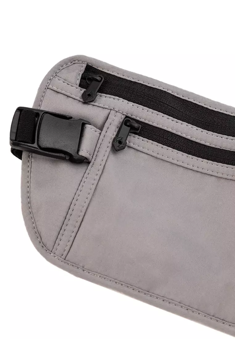 RFID Money Belt Grey