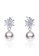 A-Excellence silver Premium Freshwater Pearl  6.75-7.5mm Flower Earrings 658A3AC4F6E917GS_1