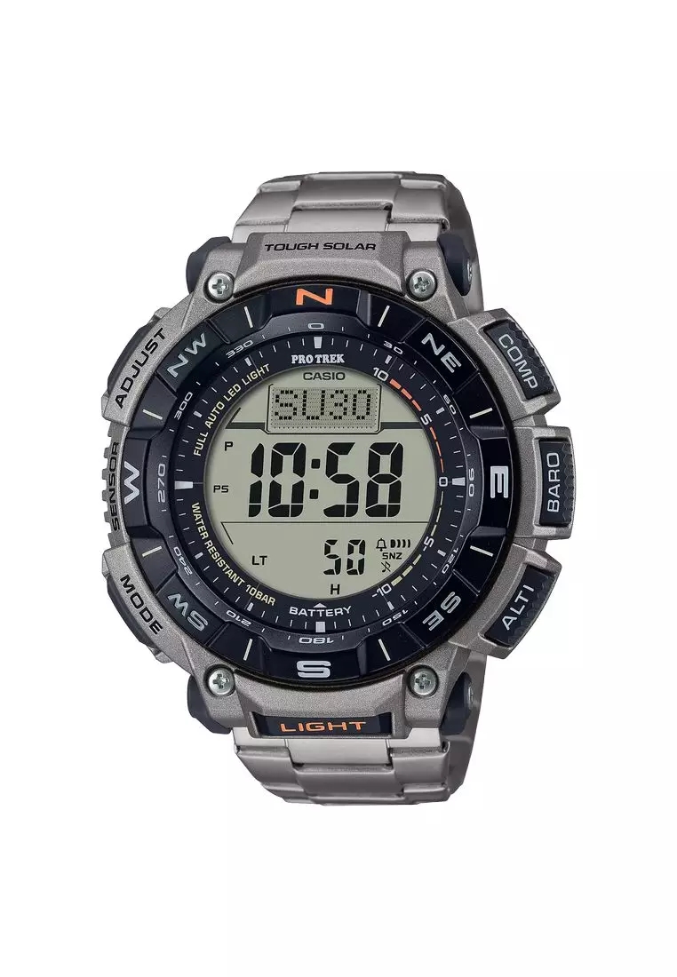 Casio protrek hot sale stainless steel