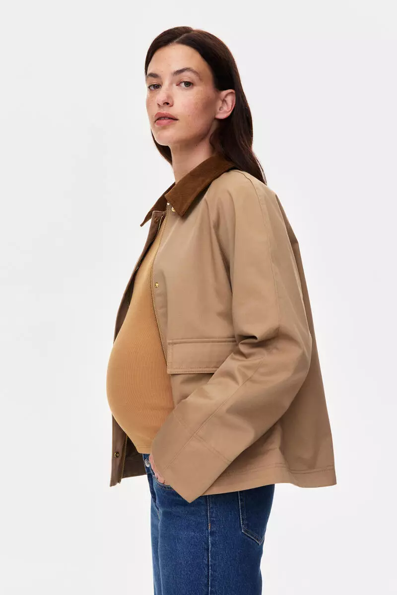 MAMA Before & After Babywearing twill jacket
