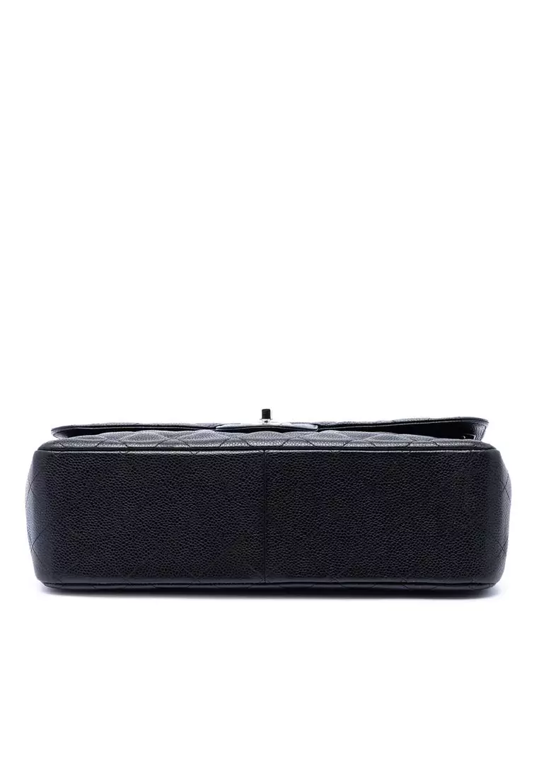 Pre-Loved Chanel Jumbo Classic Caviar Double Flap