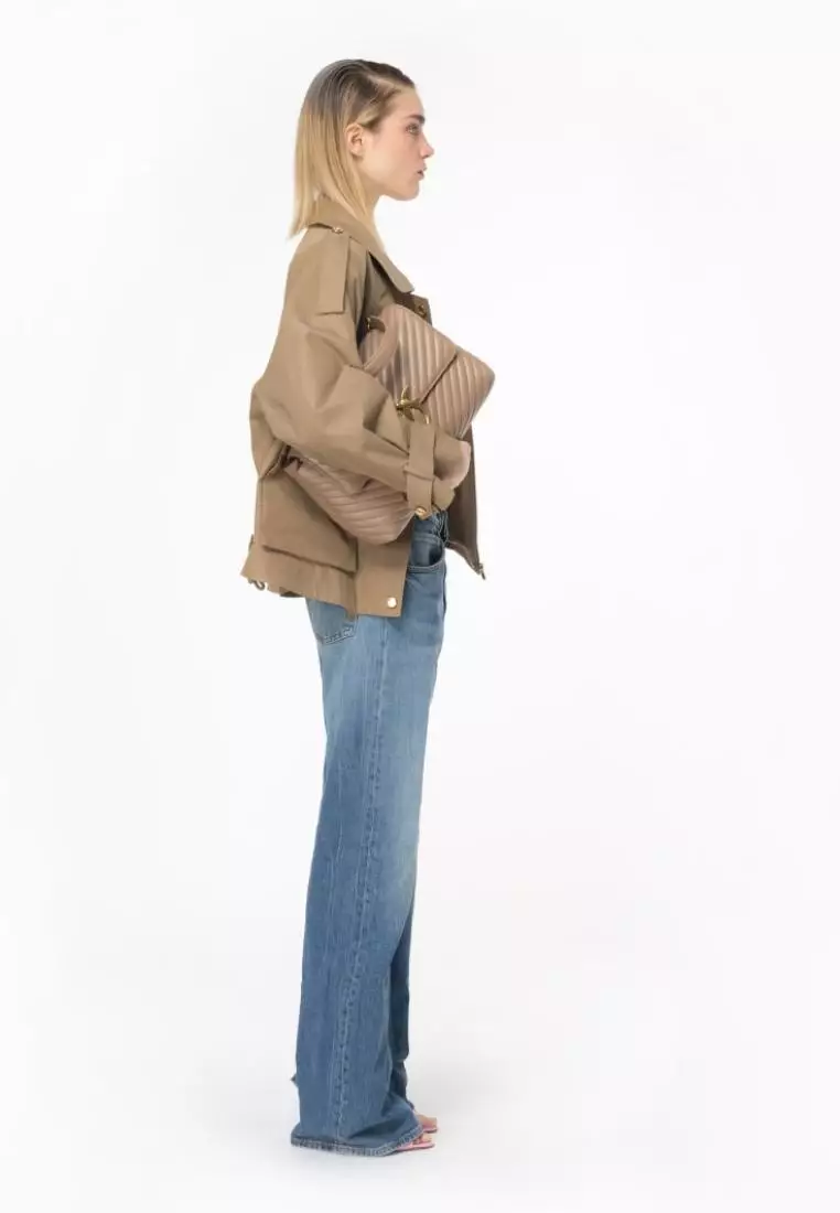 Gabardine parka