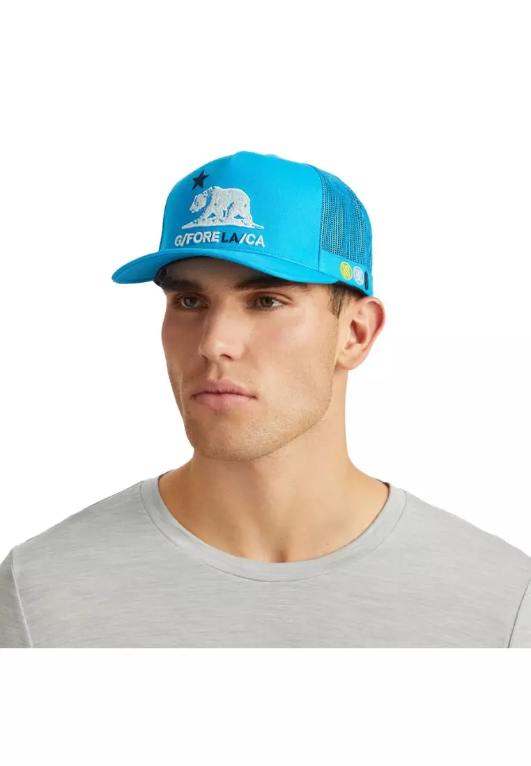 Men's LA Cotton Twill Trucker Snapback