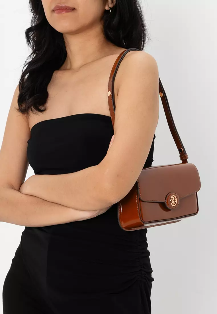 Buy Tory Burch Robinson Spazzolato Rectangular Shoulder Bag (nt