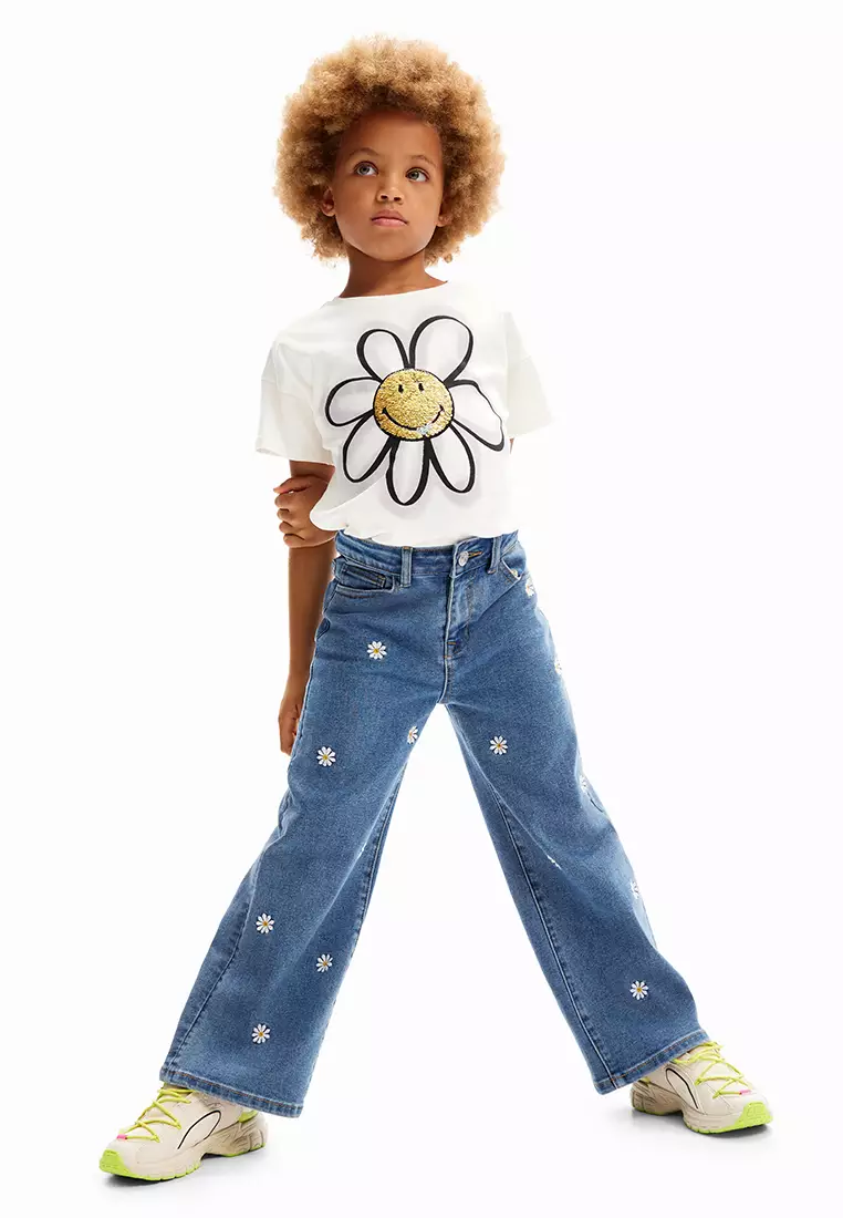 Buy Desigual Desigual Girl Wide-leg daisy 2025 Online