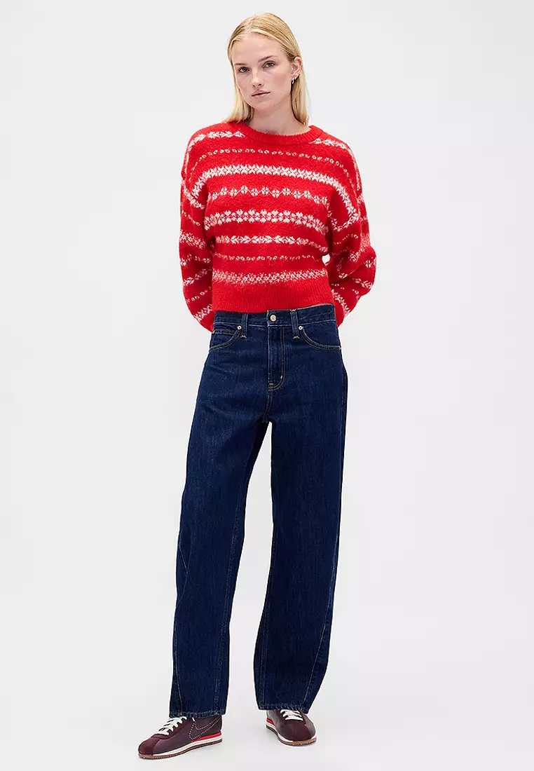 Mohair Slouchy Christmas Sweater
