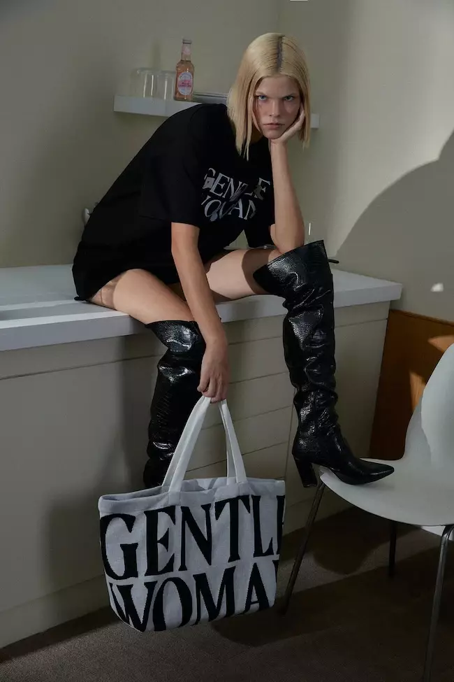 Calming Winter Whispering Tote Bag