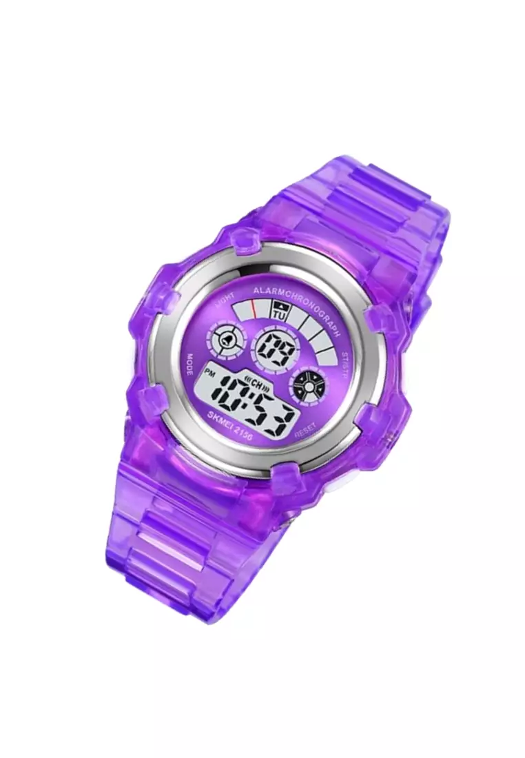 Jam Tangan Digital EL Light Material TPU Waterproof MC56 ORIGINAL