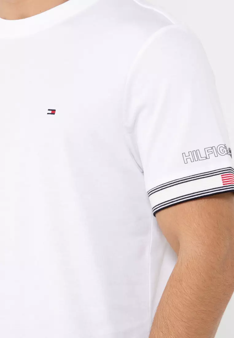 Flag Cuff Tee