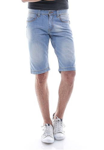 LGS - Slim Fit - Jeans Pendek - Biru