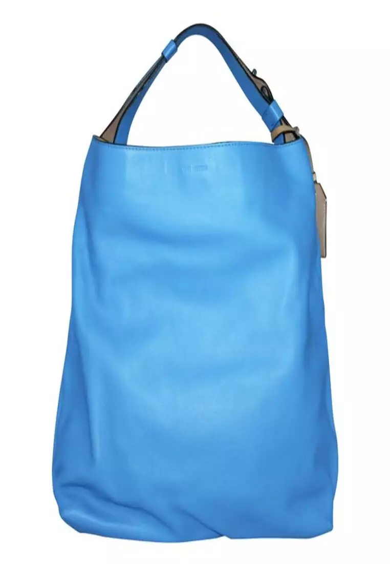 Blue designer tote 2025 bag