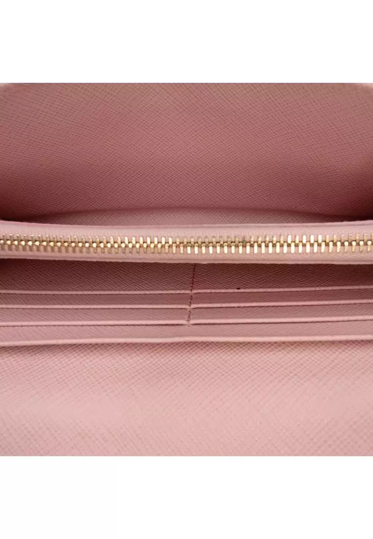 Pre-Loved Prada Saffiano Continental Flap Wallet
