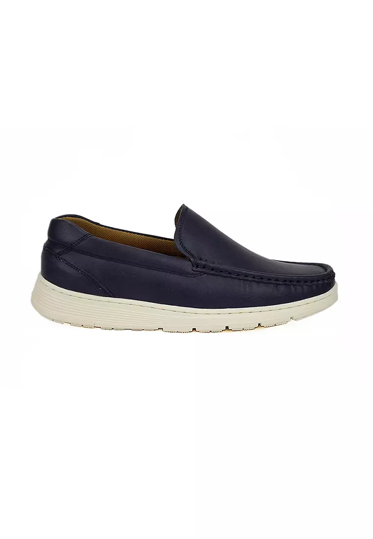 Men's Casual Loafers Shoes MW 22557 Navy Blue C16