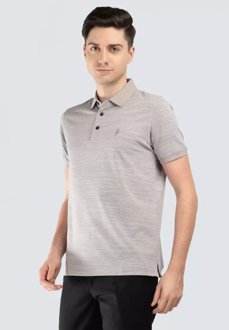 Business casual discount short sleeve polo