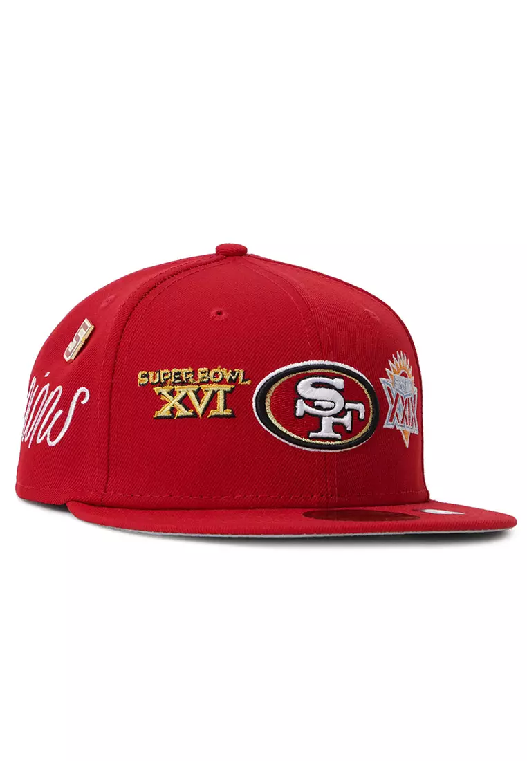 New Era San Francisco 49ers Mens Short Sleeve Shirt (Red)