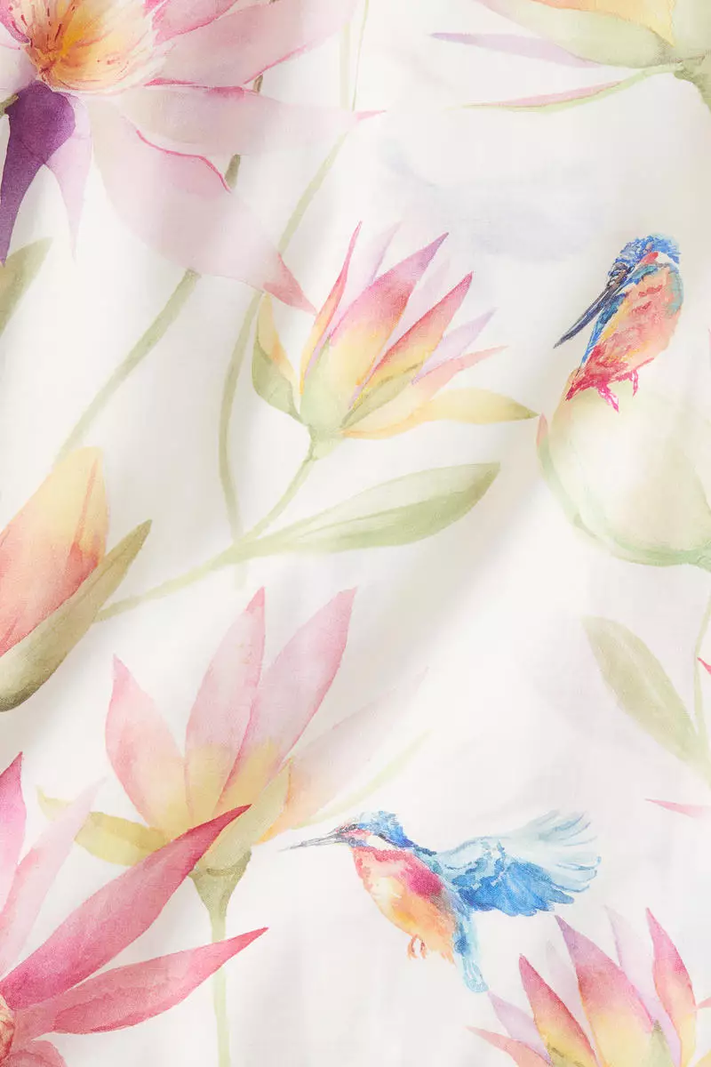 Smocked-bodice strappy dress