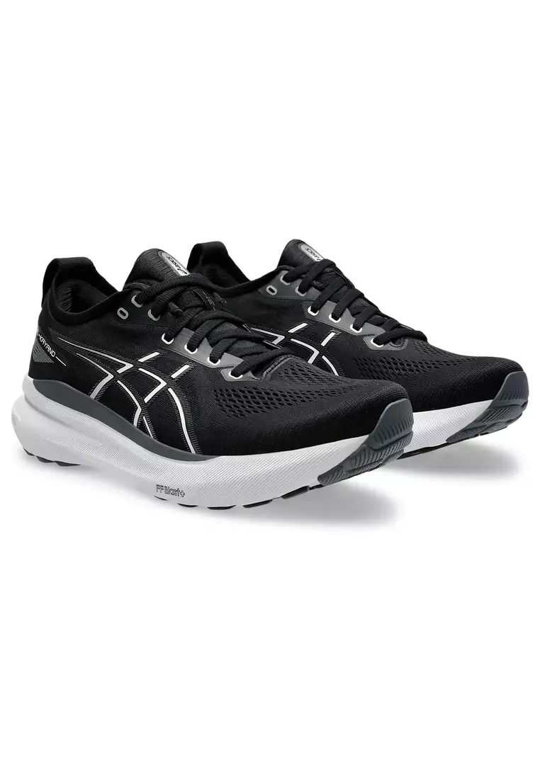 Womens asics black and white top