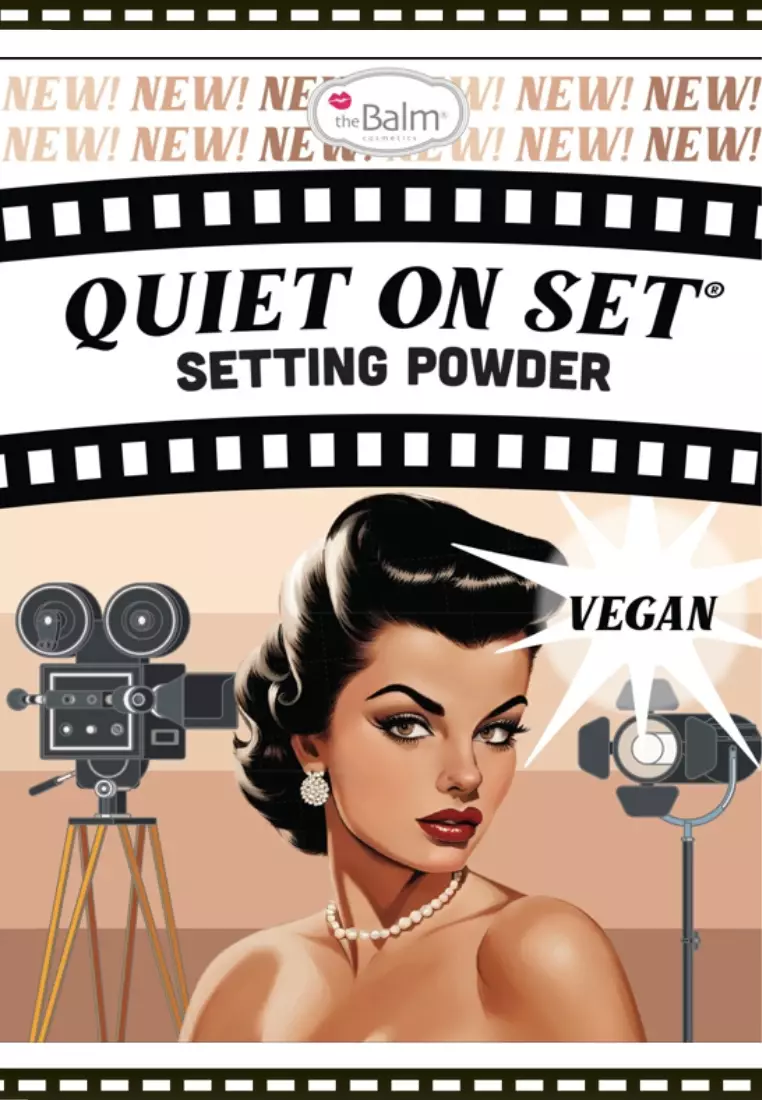 theBalm Quiet On Set Setting Powder - 02 Light Neutral