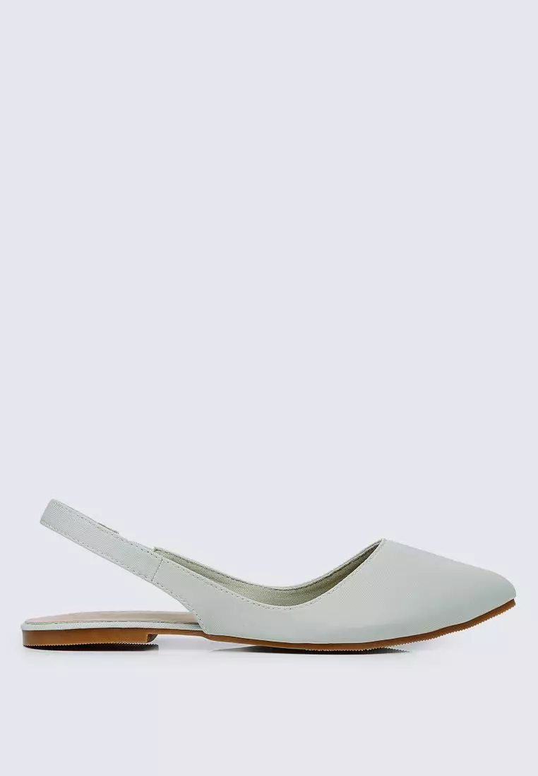 Discount on My Ballerine  shoes - SKU: My Ballerine - Kate Comfy Ballerina In Sage Green