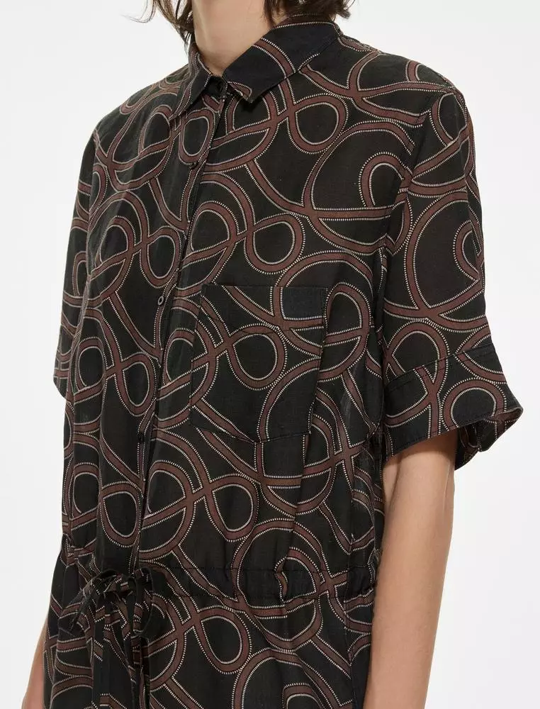 JNBY Women's Music Note Print Jumpsuit