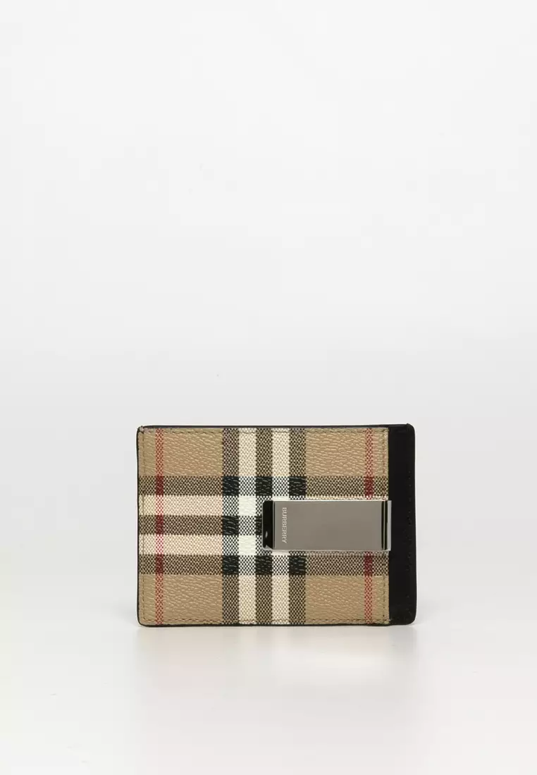 Burberry wallet with online money clip