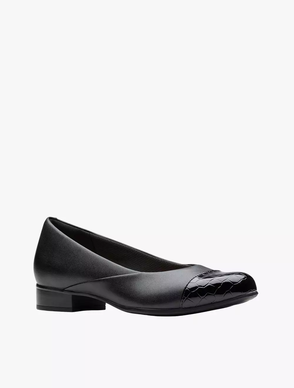 Clarks Juliet Rise Black Leather