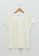 LC WAIKIKI 黃色 V領 條紋棉 T-襯衫 E60B7AAEFAD0A8GS_5