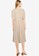JACQUELINE DE YONG beige Megan Life 2/4 Midi Dress B5D89AAA47D418GS_2
