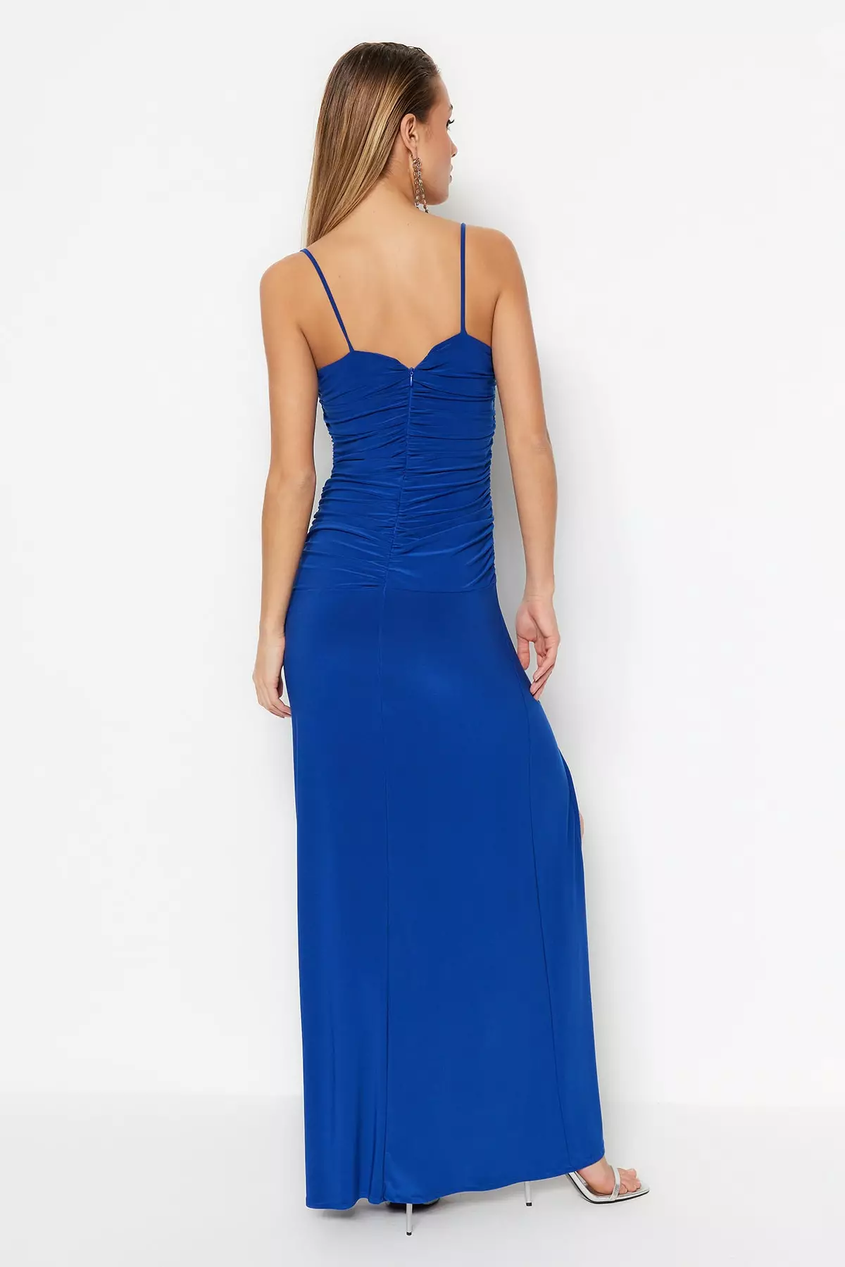 Ruched Evening Dress