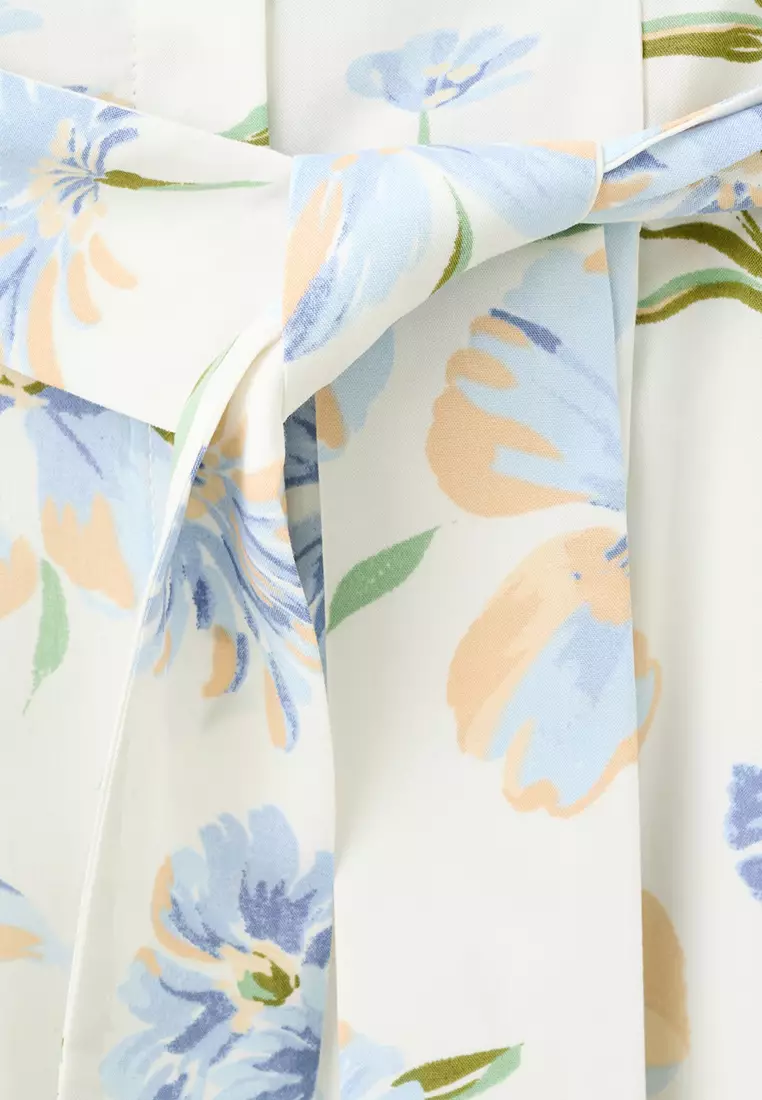 Flowy Flower Printed Dress