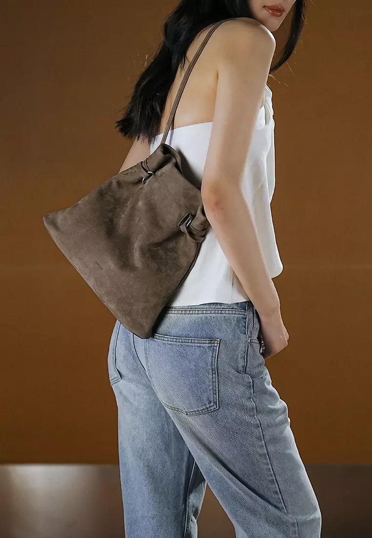 Empiricism Bucket Tote Bag - Cacao