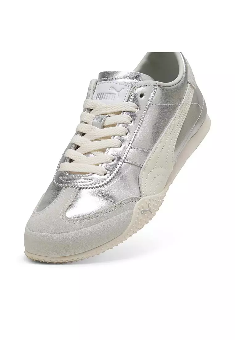 [NEW] PUMA Bella Leather Sneakers Women (Metallic)