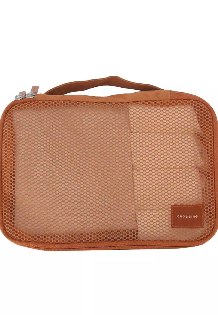 Crossing Waterproof Ripstop Nylon Packing Cube Set (4-Piece Set) - Brick